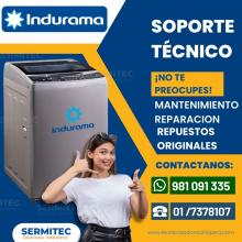 Soporte Tecnico de Lavadoras INDURAMA 981091335-Barranco